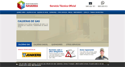 Desktop Screenshot of navarraconservacionymantenimientos.com